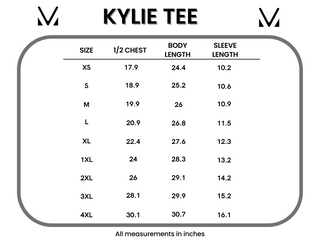 IN STOCK Kylie Tee - Cincinnati Orange and Black