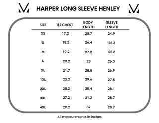 IN STOCK Harper Long Sleeve Henley - White