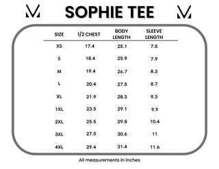 IN STOCK Sophie Tee - Sun Kissed Coral