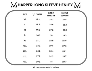 IN STOCK Harper Long Sleeve Henley - Mocha