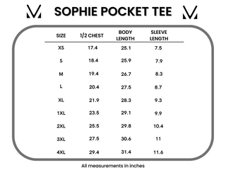 IN STOCK Sophie Pocket Tee - Pumpkin