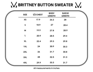 IN STOCK Brittney Button Sweater - Purple