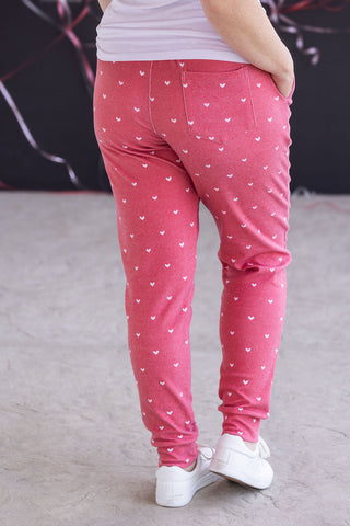 IN STOCK Classic Joggers - Sweetheart Red