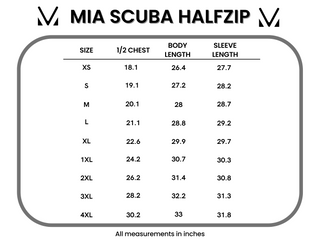 IN STOCK Mia Scuba Halfzip - Black