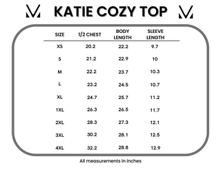 IN STOCK Katie Cozy Top - Blushwood Floral