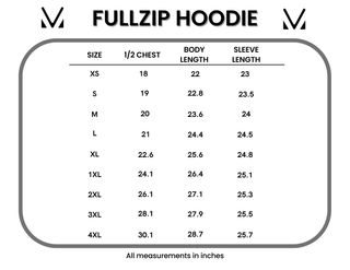 IN STOCK Fullzip Hoodie - Patriotic Cherries