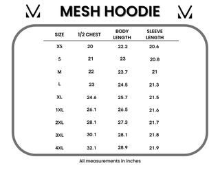 IN STOCK American Stars Mesh Hoodie