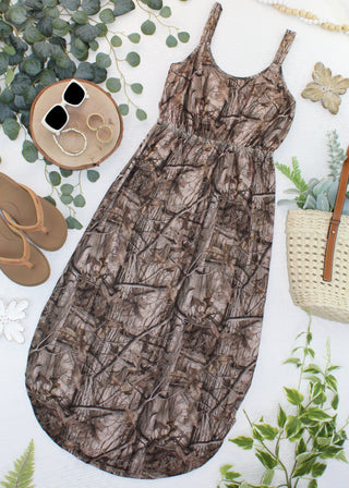 IN STOCK Reagan Dress - Camo
