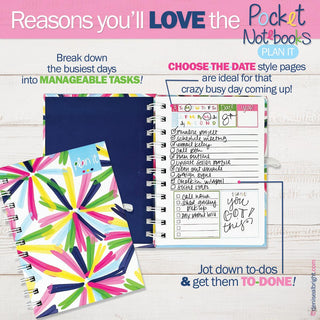 Mini Pocket Notebooks | List, Plan, Doodle | 5 Styles - Denise Albright® 