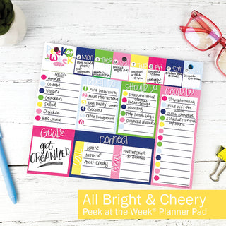 Plan Your Way Bundle | Daily & Weekly Planner Pads