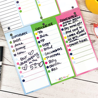 Peek at the Week® Weekly Planner Pad | Simple Cheery