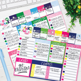 Plan Your Way Bundle | Daily & Weekly Planner Pads