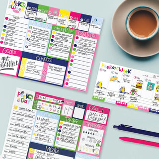 Plan Your Way Bundle | Daily & Weekly Planner Pads