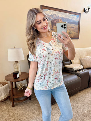 IN STOCK Sophie Tee - Wildflower Gardens