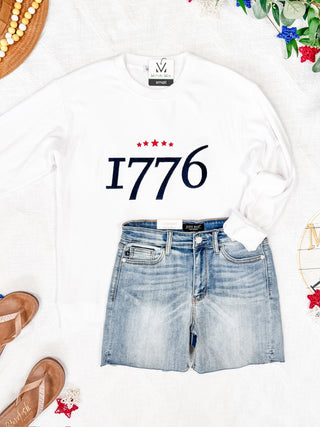 IN STOCK Corrine Embroidered Pullover Top - 1776