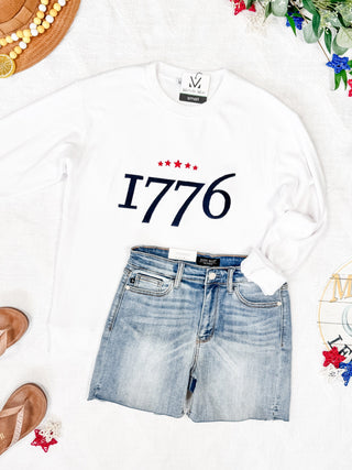 IN STOCK Corrine Embroidered Pullover Top - 1776