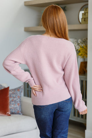 Plush Feelings V-Neck Sweater-II