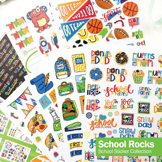 Mom Must-Have School Keepsake Kit | Class Keeper® + Photo Prop Deck + School Stickers - Denise Albright® 