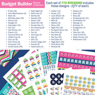 Financial Goals Bundle!  Budget Binder™ Financial Planner + Accessories - Denise Albright® 