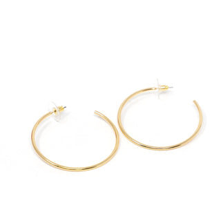 Super Hoops - Wholesale Joyce 2 Inch Hoops Gold 