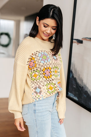 Square Dance Granny Square Sweater II