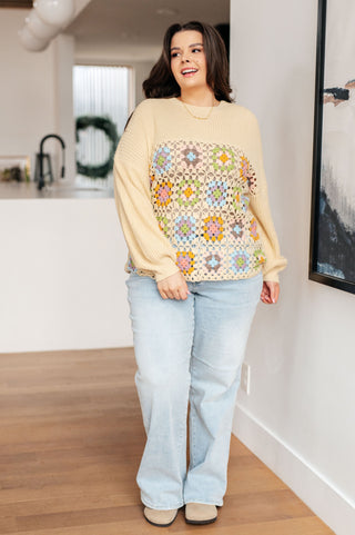 Square Dance Granny Square Sweater II