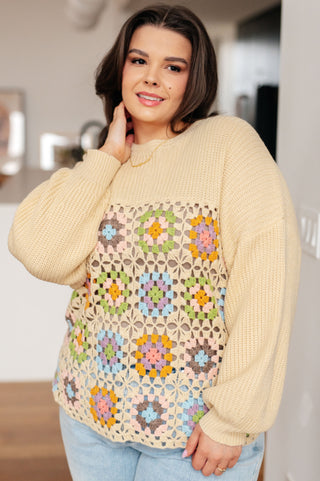 Square Dance Granny Square Sweater II