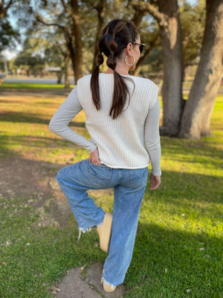 Meet In The Middle Sweater Vest in Two Colors
