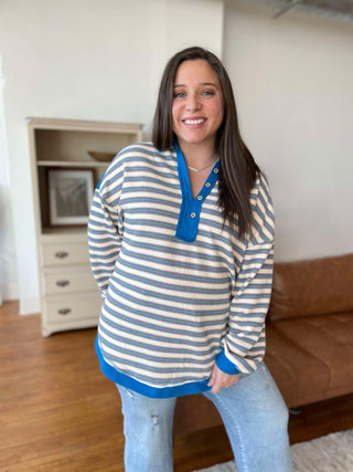 Beyond the Sea Striped Top in Three Colors