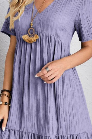 Country Heart Short Sleeve Dress