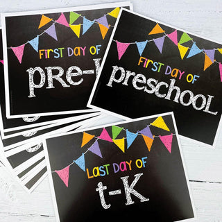 Mom Must-Have School Keepsake Kit | Class Keeper® + Photo Prop Deck + School Stickers - Denise Albright® 