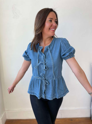 Sweet Escape Peplum Top