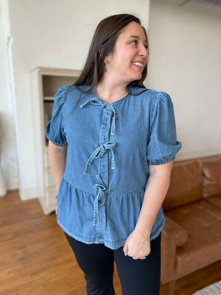 Sweet Escape Peplum Top