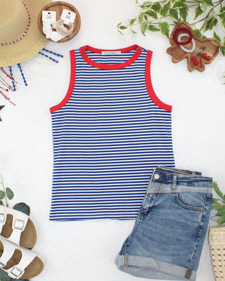 IN STOCK Classic Tank - Patriotic Stripes
