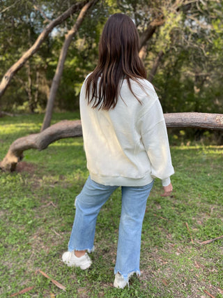 Thinking It Over Waffle Knit Pullover in Three Colors