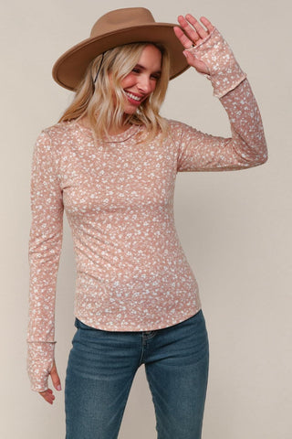 Blushing & Blooming Long Sleeve Tee