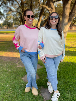 Lucky Star Sweatshirt in Three Colors