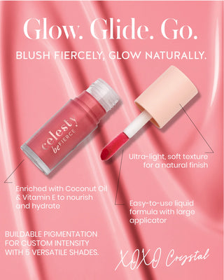 Celesty Be Fierce Liquid Blush