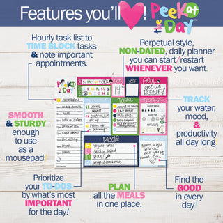 Plan Your Way Bundle | Daily & Weekly Planner Pads