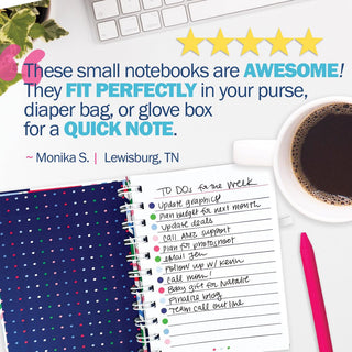 Mini Pocket Notebooks | List, Plan, Doodle | 5 Styles - Denise Albright® 