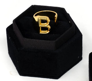 Statement Initial Ring in Bold Block