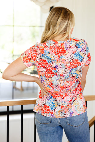 Flowers Everywhere Floral Top II