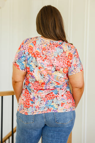 Flowers Everywhere Floral Top II